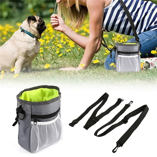 Dog Walking Treat Pouch: Crossbody Food Pocket - Majestic Pet Kingdom