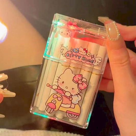pacha-dog-cartoon-sanrio-cigarette-box-charging-lighter-integrated-transparent-body-atmosphere-colorful-lights-cute-gift-object-luxury-view-2 | Majestic Pet Kingdom