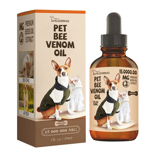 Pet Bee Venom Oil, Joint Care For Cats And Dogs Relieves Joint Pain For Pets Pet Care Water | Purrfect Pet Kingdom