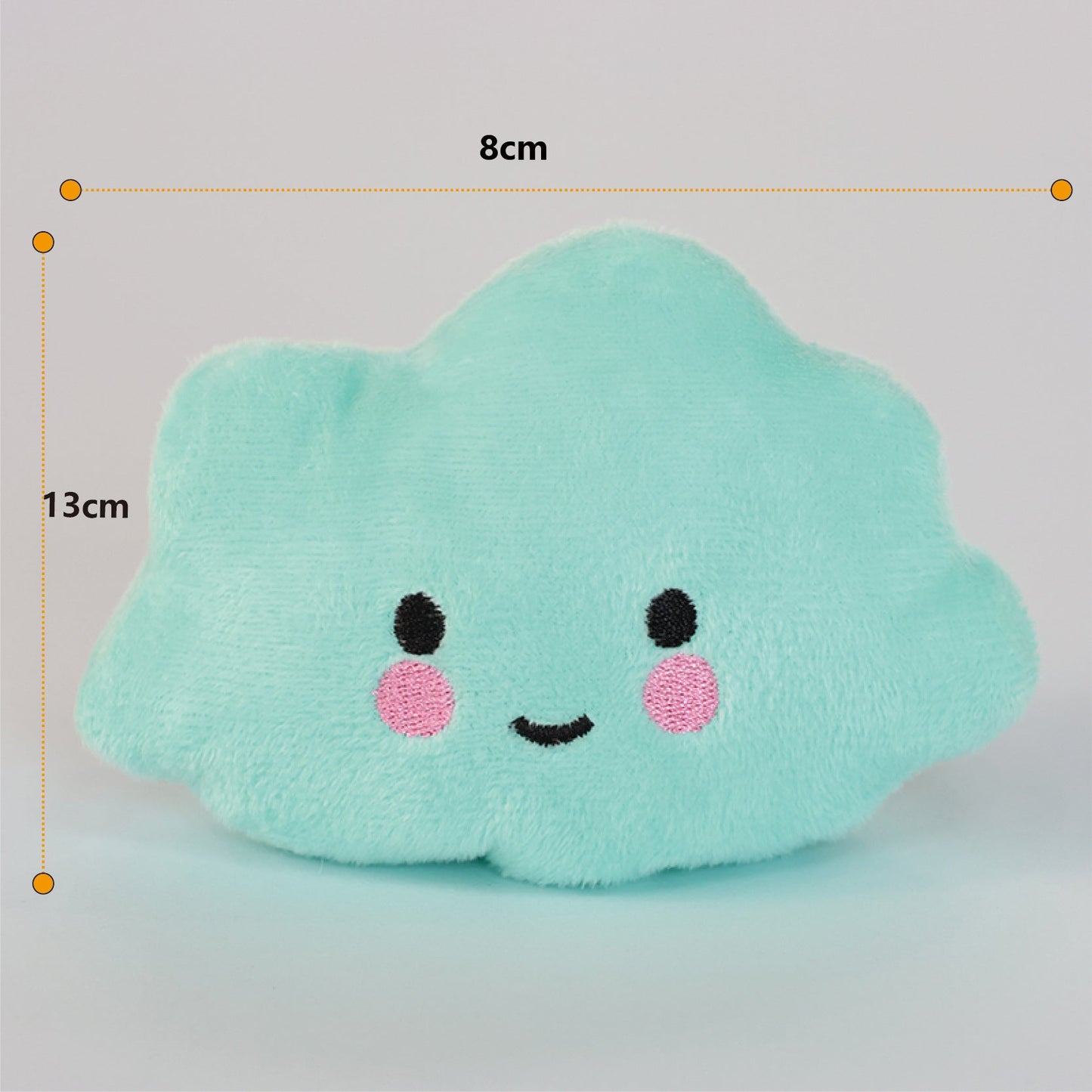 Dog Plush Toy Durable Squeaky Stuffed Animal Interactive Chewer - Main Feature View | Majestic Pet Kingdom