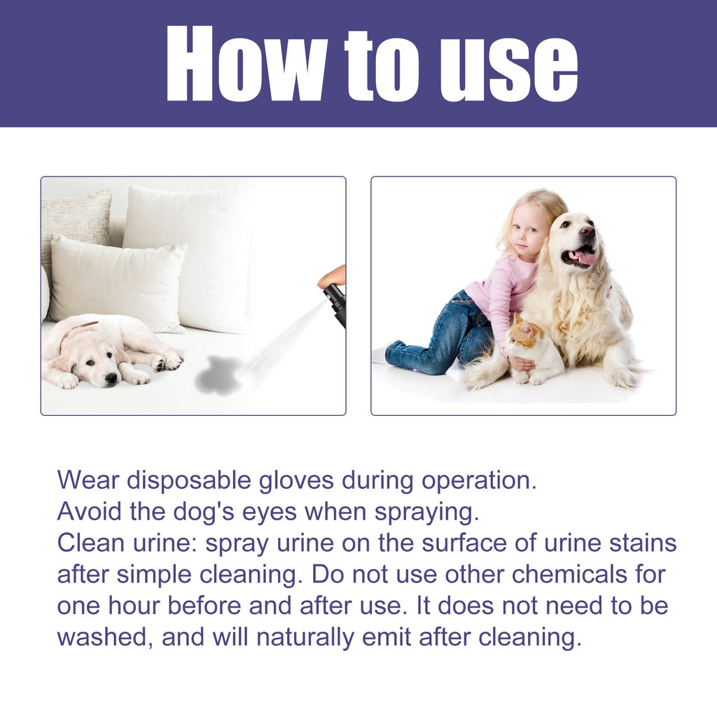 Pet Deodorant Spray: Odor Eliminator for Dog & Cat Urine