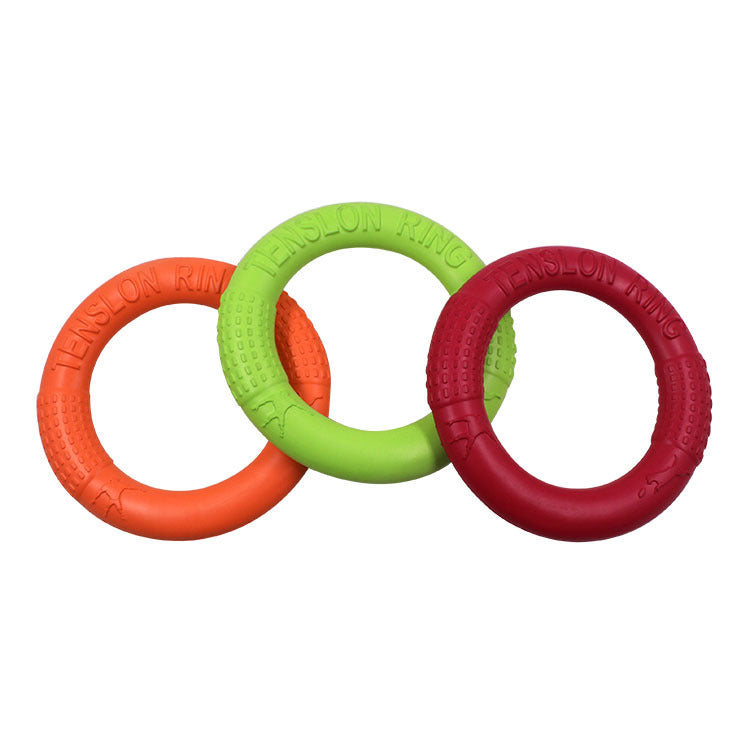 Foam Dog Flying Disc: Chew-Resistant Training Ring