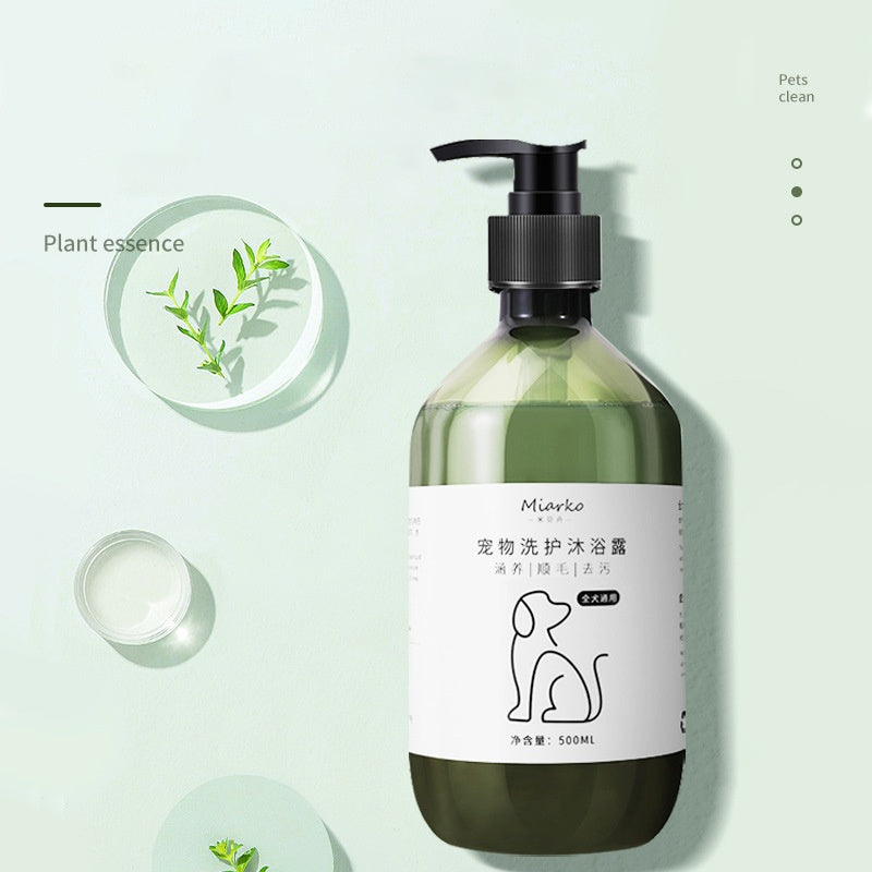 Pet Shampoo 500ml Deodorizing Long-Lasting Scent Bath Cleanser - Detail Angle 3 | Majestic Pet Kingdom