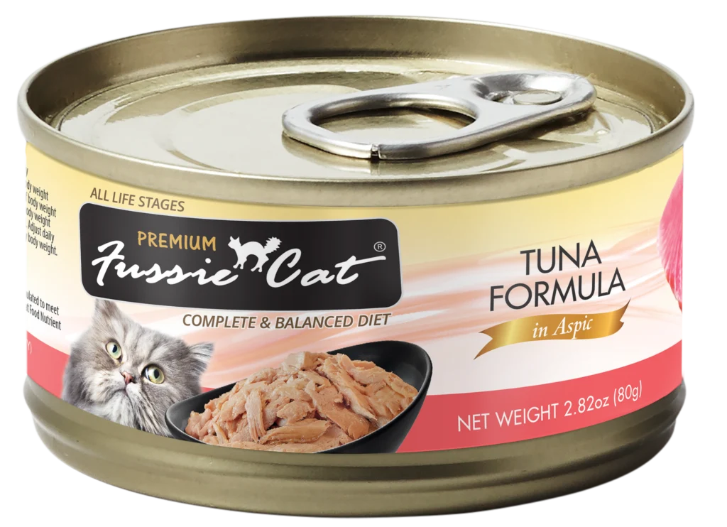 Fussie Cat Premium- Tuna Formula In Aspic (2.82oz) - Majestic Pet Kingdom