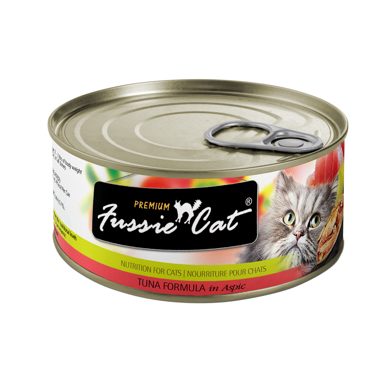 Fussie Cat Premium- Tuna Formula In Aspic (2.82oz) - Majestic Pet Kingdom