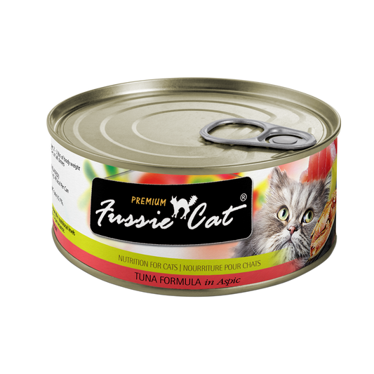 Fussie Cat Premium- Tuna Formula In Aspic (2.82oz) - Majestic Pet Kingdom