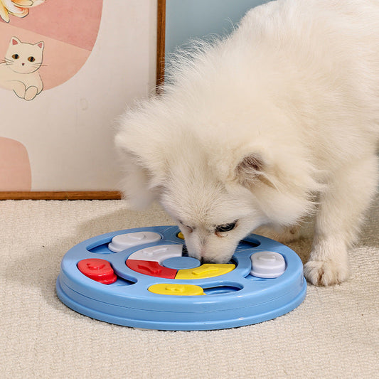 Interactive Slow Feeder Bowl: Dog Puzzle Toy Bowl - Majestic Pet Kingdom