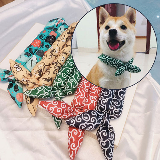 scarf-pet-drool-scarf-cat-dog-scarf-holiday-photo-luxury-view-1 | Majestic Pet Kingdom