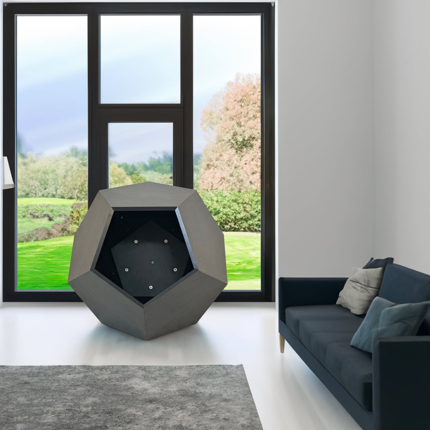 Cat Litter Box Enclosure - 25.98" Modern Side Table