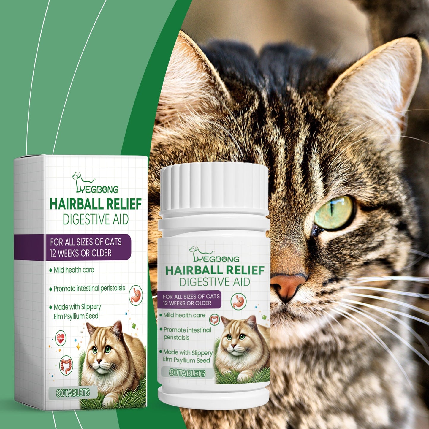 Cat Grass Tablets For Healthy Pets For Cats And Dogs To Absorb Nutrients Rich In Dietary Fiber Tablets | Purrfect Pet Kingdom