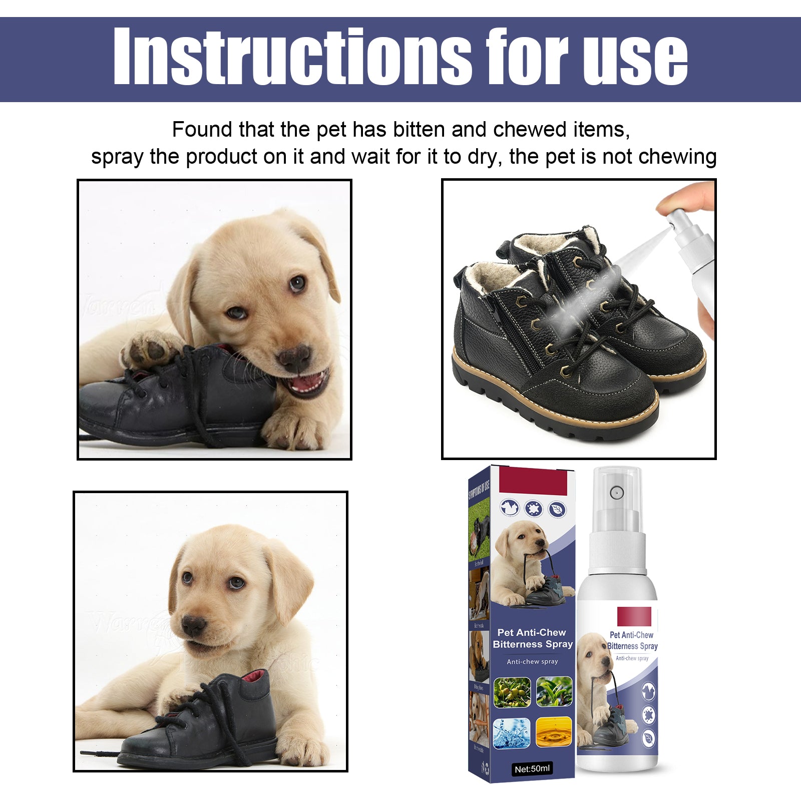 Bitter Anti-Chewing Spray: Furniture Protection Repellent - Majestic Pet Kingdom