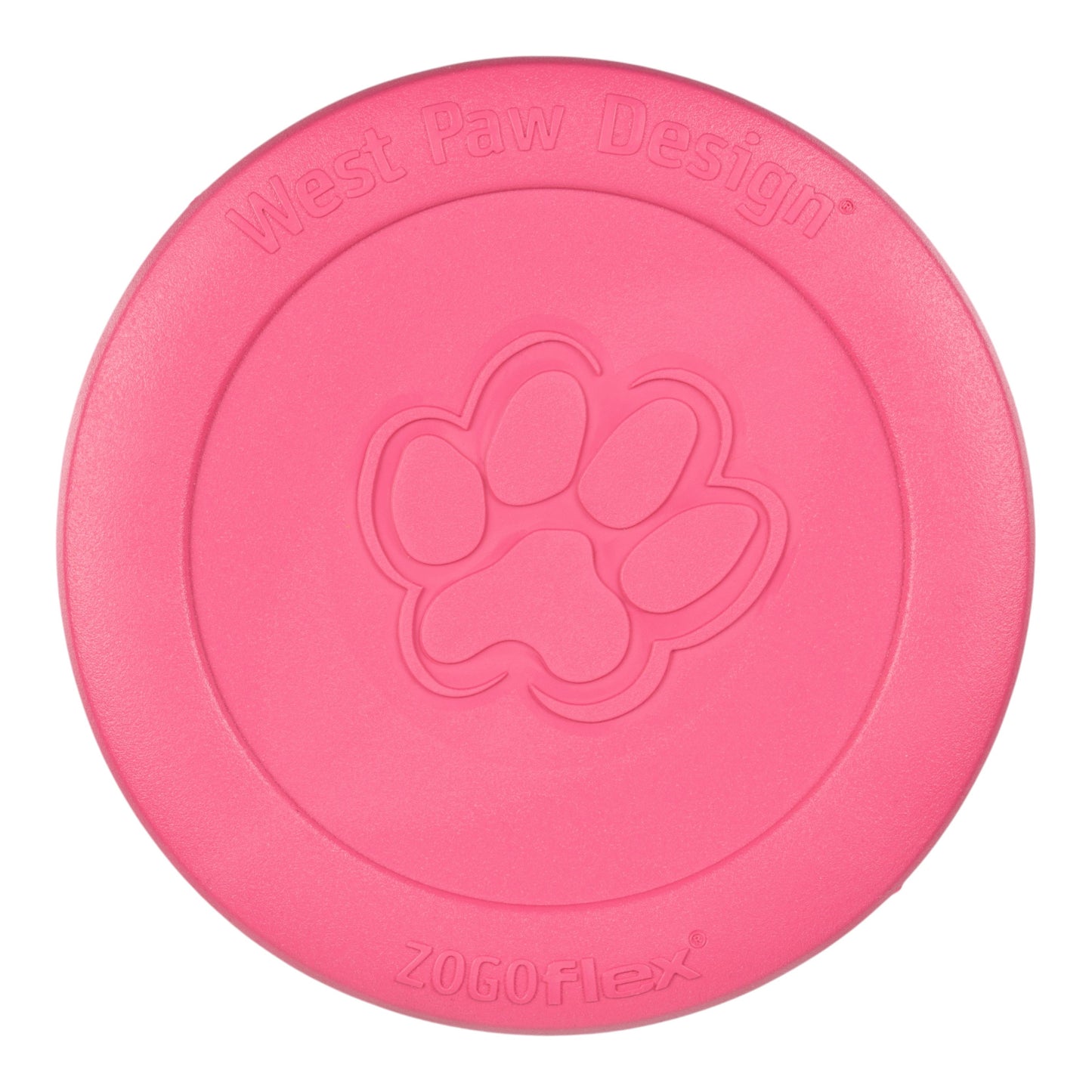 Dog Frisbee Zisc Geranium Soft Flying Disc Gentle Chewers - Main Feature View | Majestic Pet Kingdom