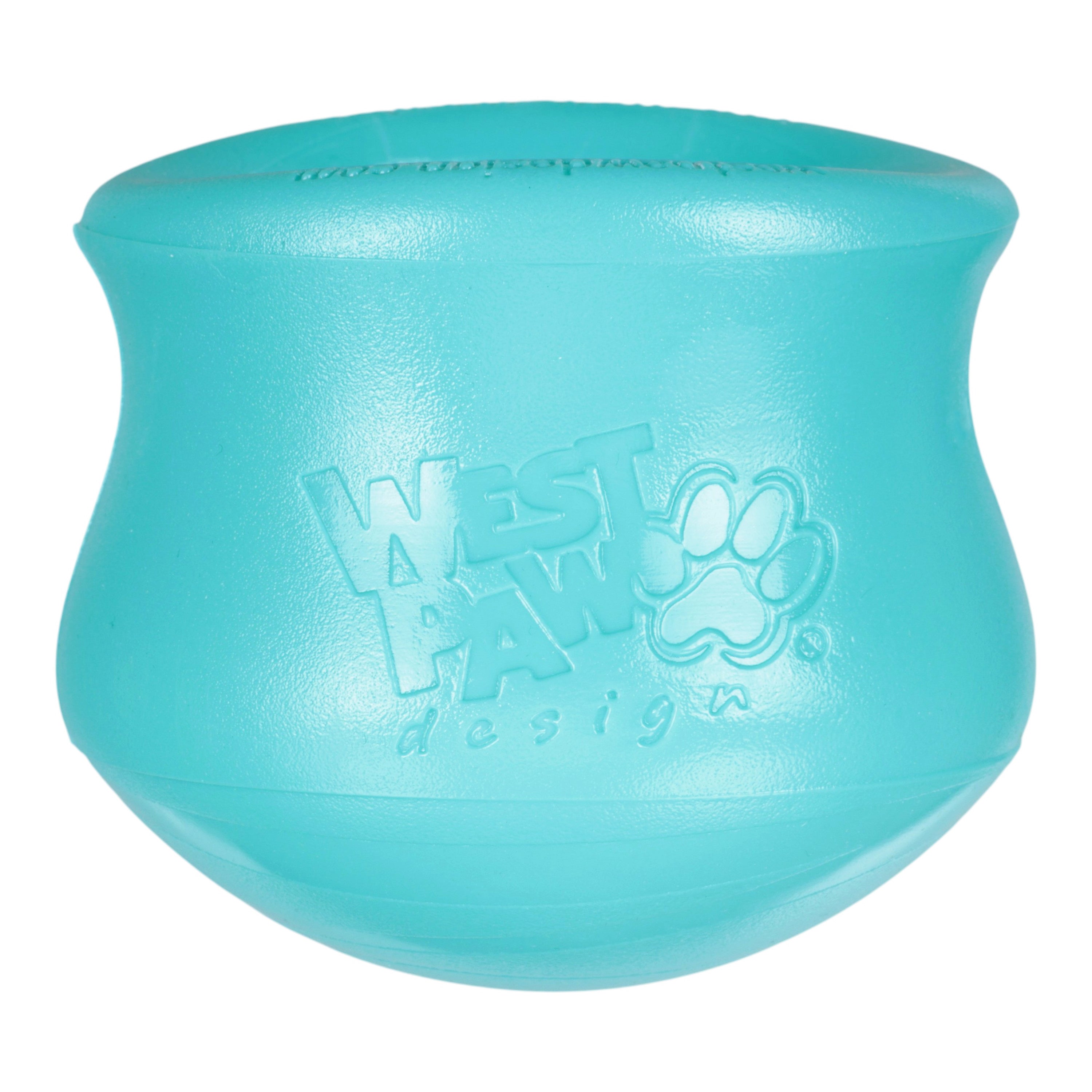 Toppl Teal Treat Puzzle Dog Toy for Moderate Chewers