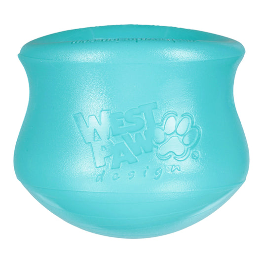 Toppl Teal Treat Puzzle Dog Toy for Moderate Chewers