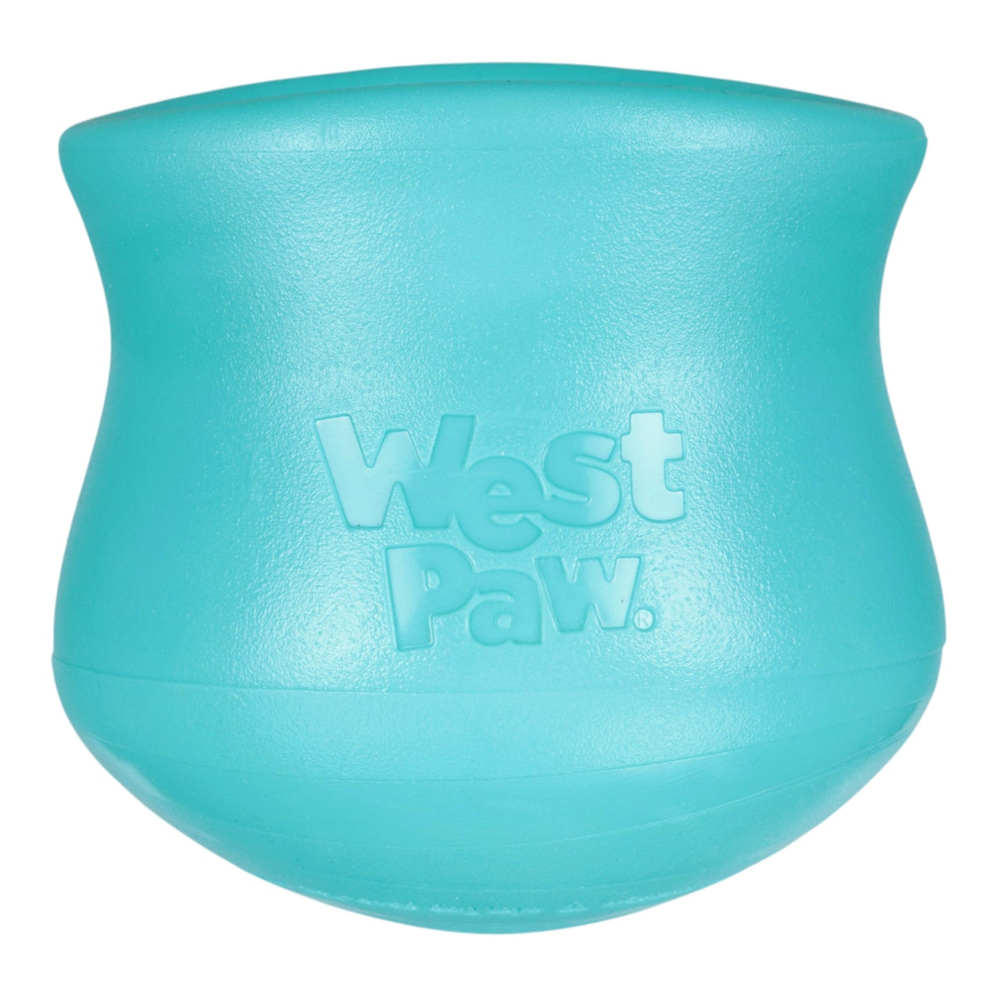 Dog Puzzle Toy Toppl Teal Treat Dispensing Interactive Play - Detail Angle 3 | Majestic Pet Kingdom