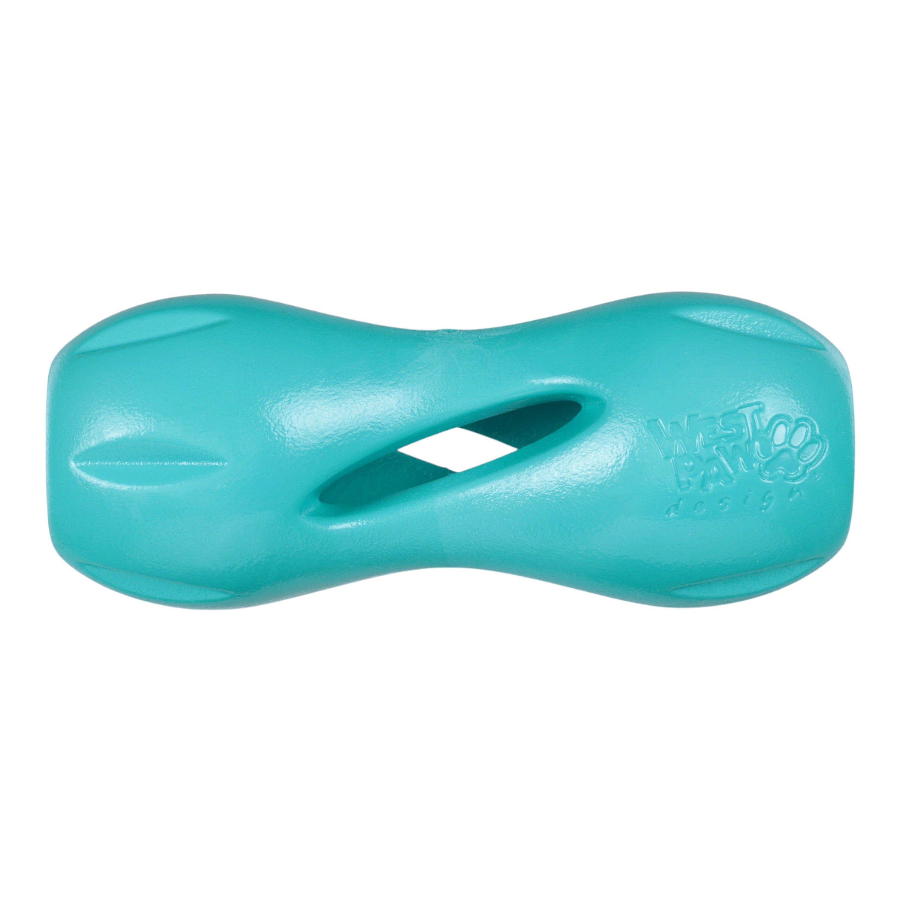 Qwizl Teal Treat Holder Chew Toy for Tough Chewers
