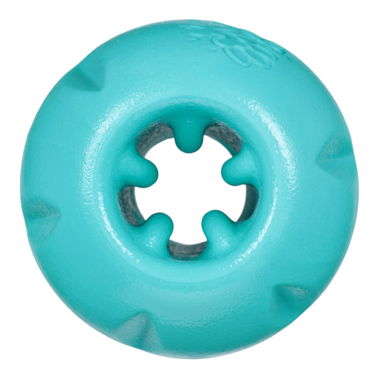 Qwizl Teal Treat Holder Chew Toy for Tough Chewers