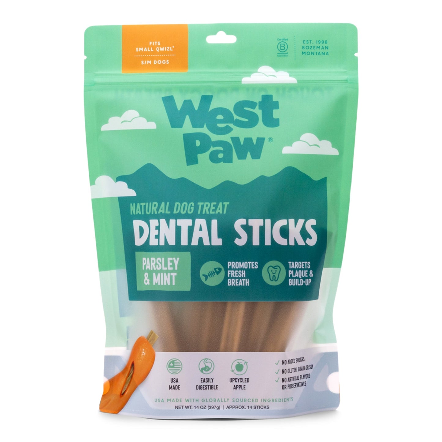 Dog Dental Sticks Large Natural Chews Oral Health Breath