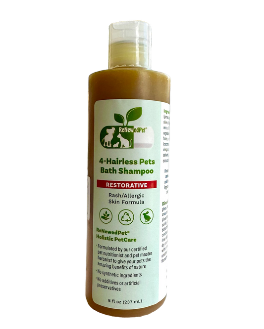 Restorative Soothing Bath Shampoo for Hairless Dog Skin