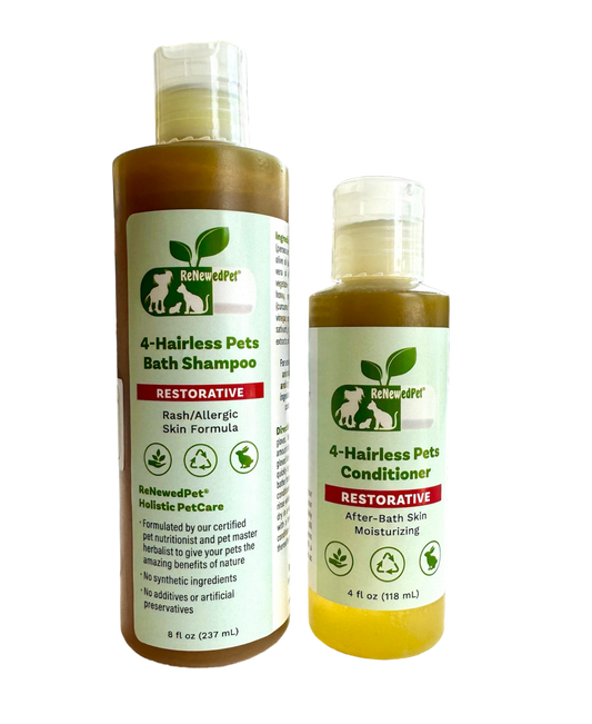 Restorative Skin Repair Shampoo & Conditioner Set for Pets