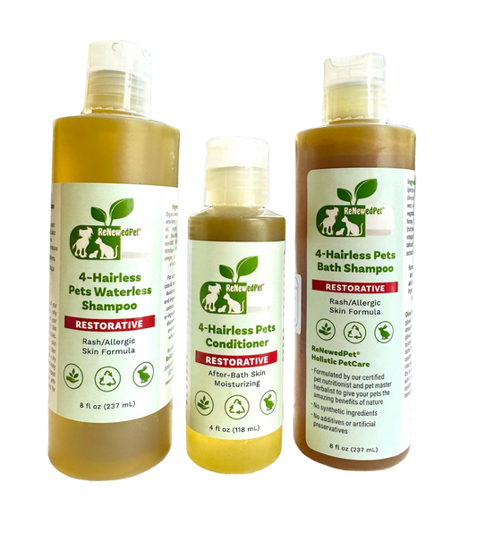 Restorative Skin Repair Shampoo & Conditioner Set for Pets