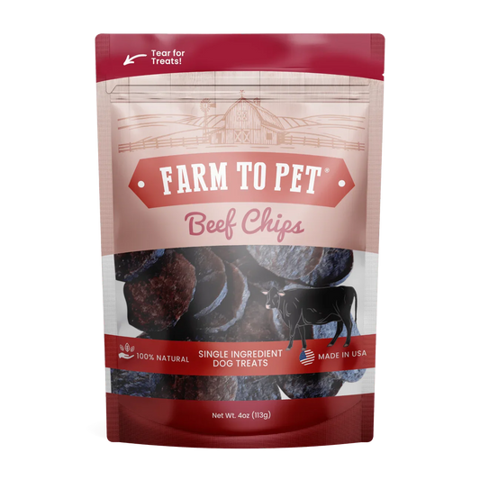 Farm To Pet Beef Chips