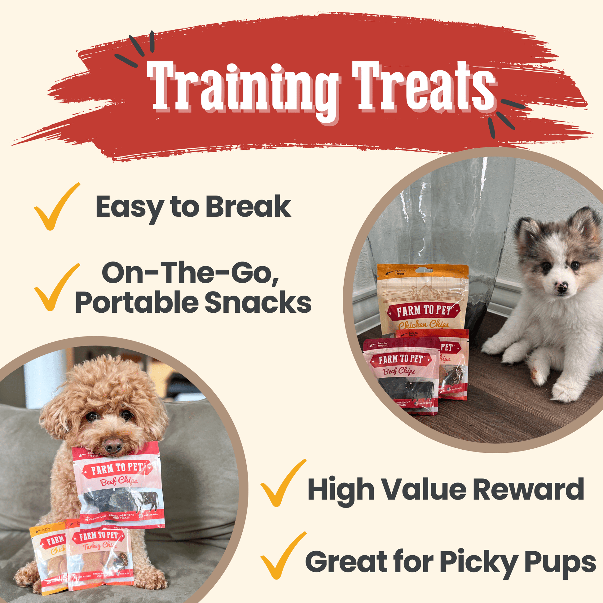 Dog Treats Puppy Starter Pack Single-Ingredient Snack Chews - Detail Angle 4 | Majestic Pet Kingdom