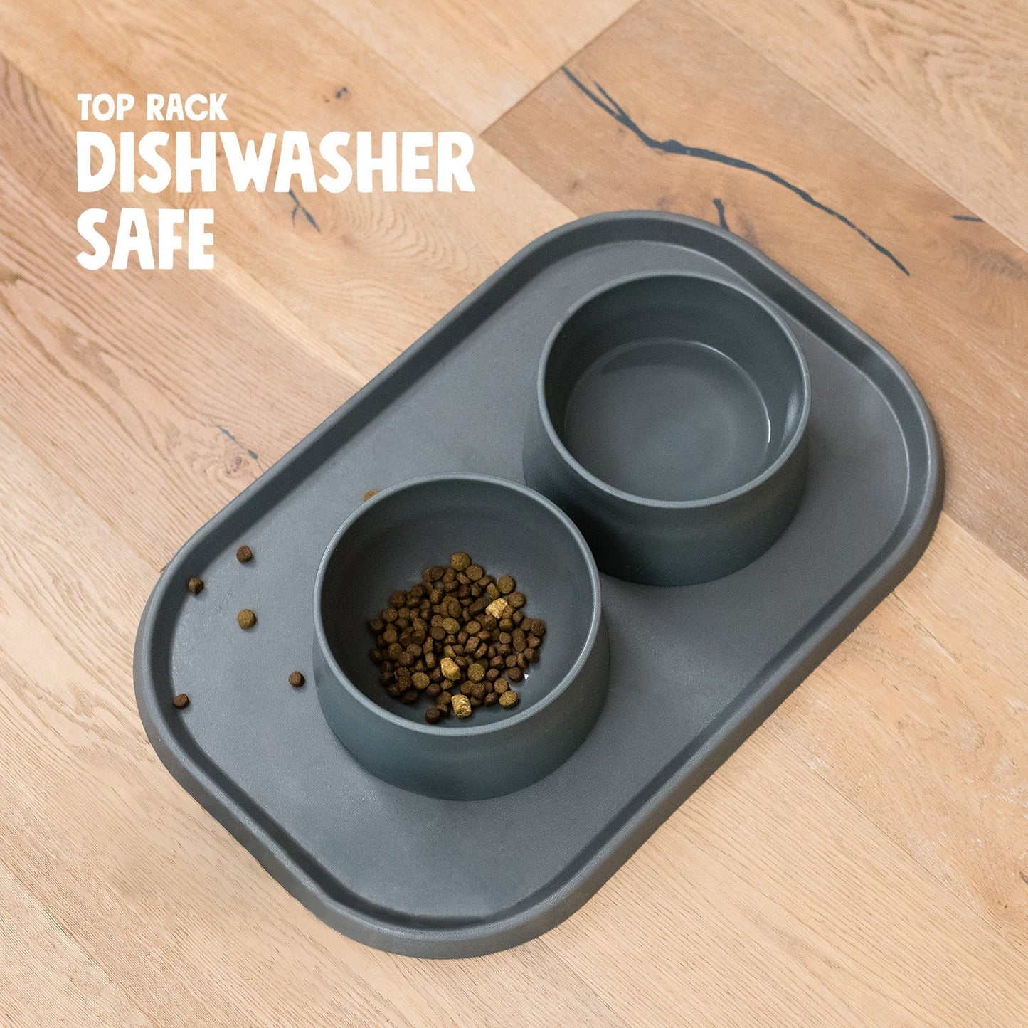 Dog Feeding Placemat Non-Slip Silicone Waterproof Food Mat