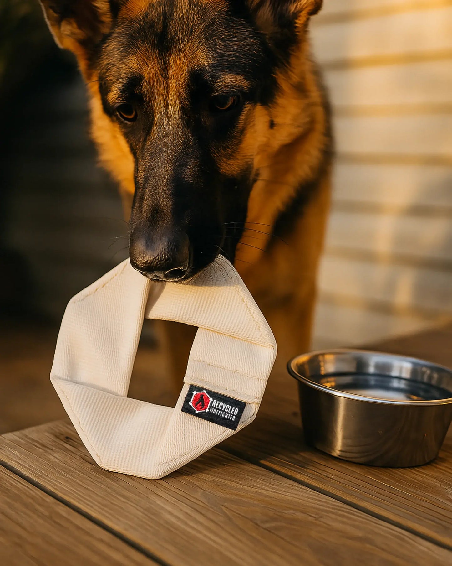 Fire Hose Dog Frisbee JR. | Purrfect Pet Kingdom