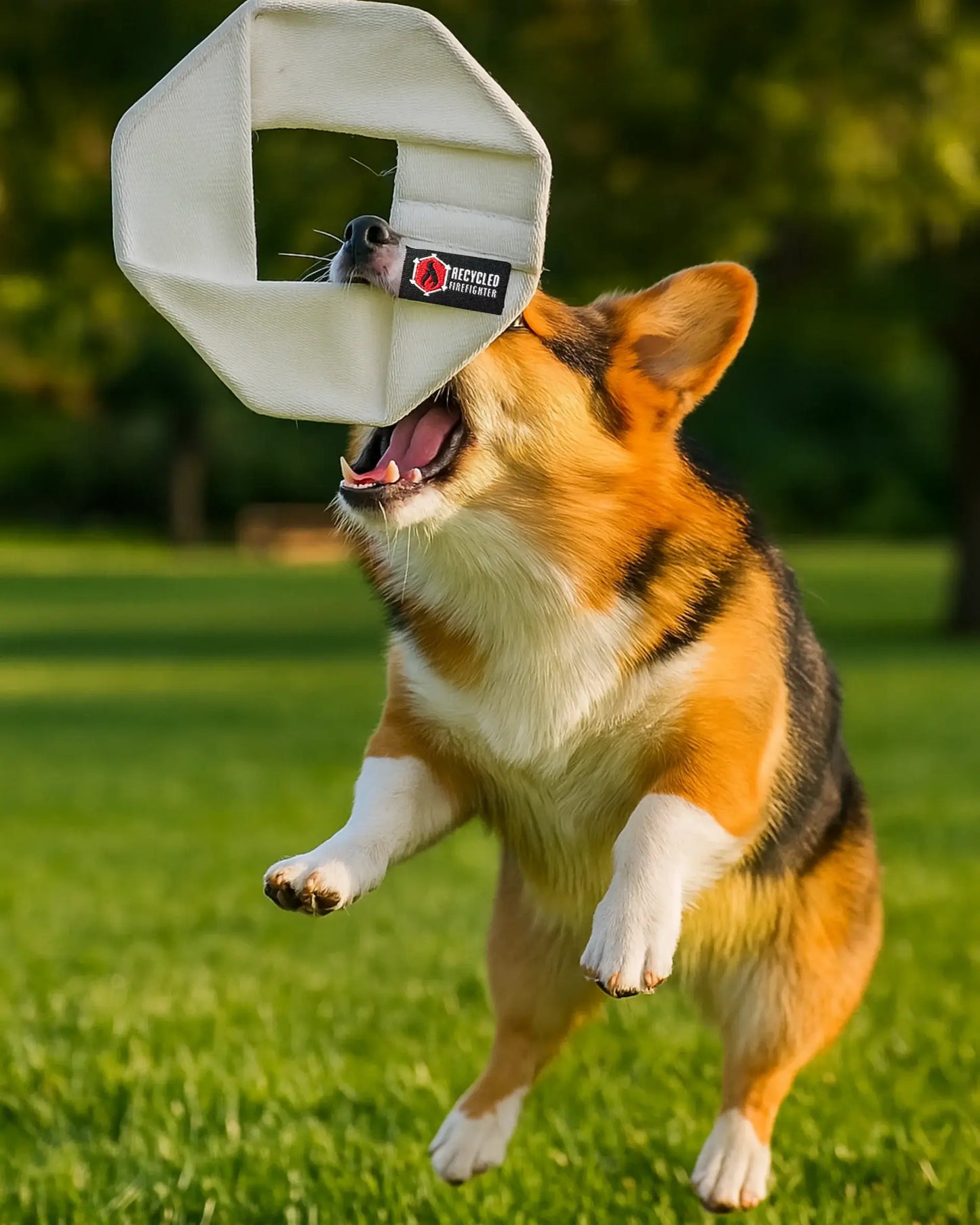 Fire Hose Dog Frisbee JR. | Purrfect Pet Kingdom