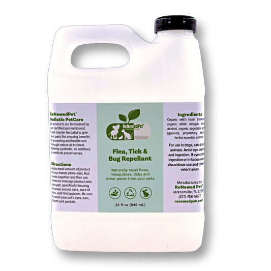 Flea and Tick Spray Natural Bug Repellent for Dogs and Cats