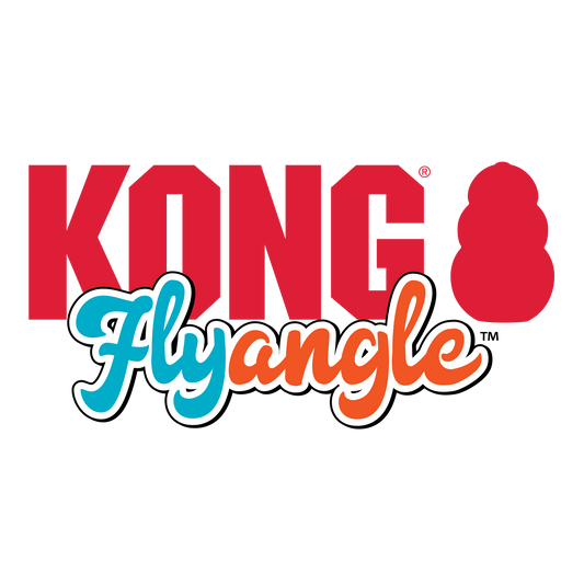 Dog Frisbee KONG Flyangle Soft Rubber Flying Disc Fetch Toy - Main Feature View | Majestic Pet Kingdom