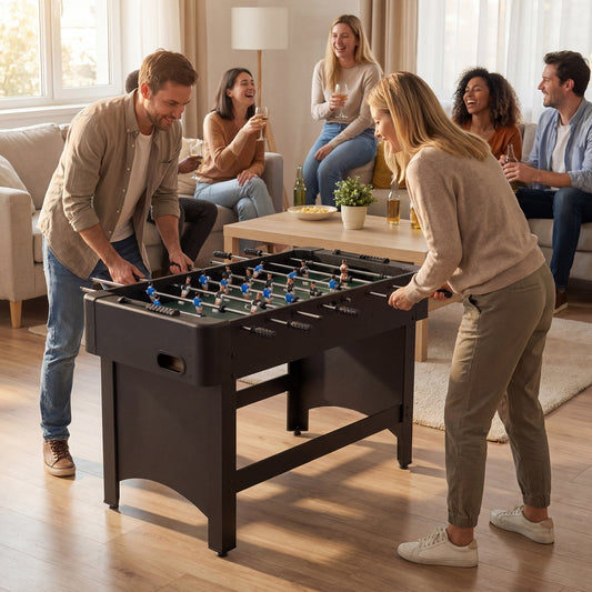 foosball-table-full-size-competition-wooden-soccer-game-luxury-view-2 | Majestic Pet Kingdom