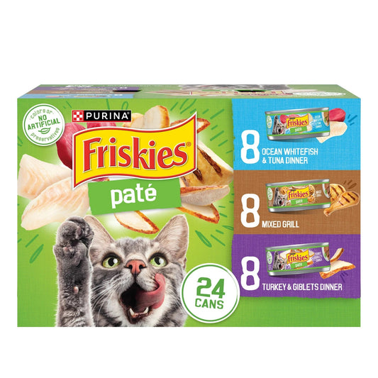 Friskies Classic Pate Variety 5.5oz 24ct - Majestic Pet Kingdom