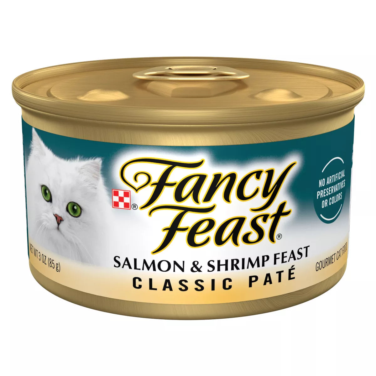 Fancy Feast Classic Pate Salmon & Shrimp (3oz) - Majestic Pet Kingdom
