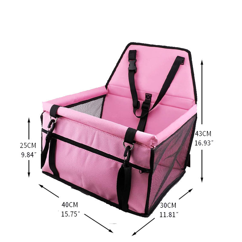 Dog Safety Mesh Travel Carrier Basket - Majestic Pet Kingdom