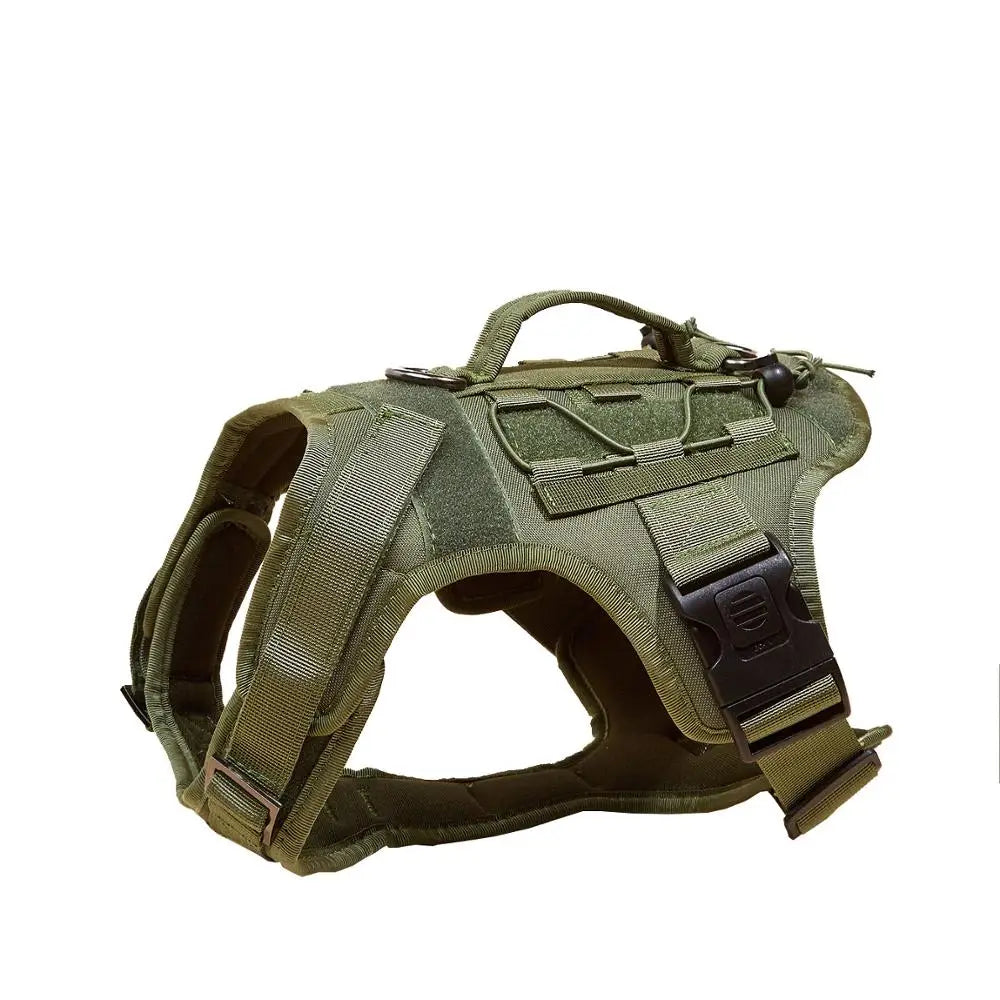 Tactical Dog Vest Harness No Pull Comfortable Adjustable Pet Harness For Medium Large Dog Military Training With Handle Labrador | Purrfect Pet Kingdom