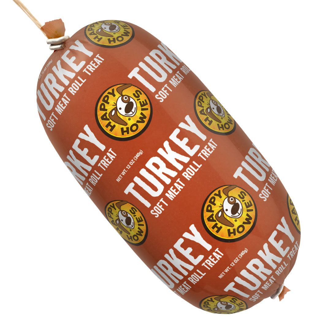 Dog Treats Happy Howies Beef Gourmet Meat Roll Slices 12oz