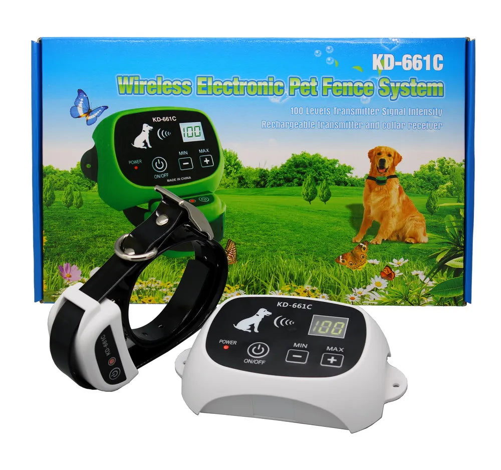 Wireless Pet Fence Waterproof Rechargeable Dog Containment