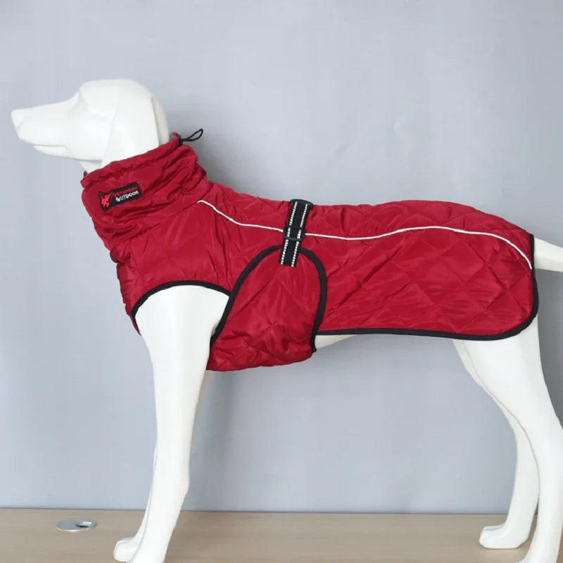 Pet Dog Clothes Big Large Dog Jacket Coat Winter Soft Warm Fleece | Majestic Pet Kingdom™