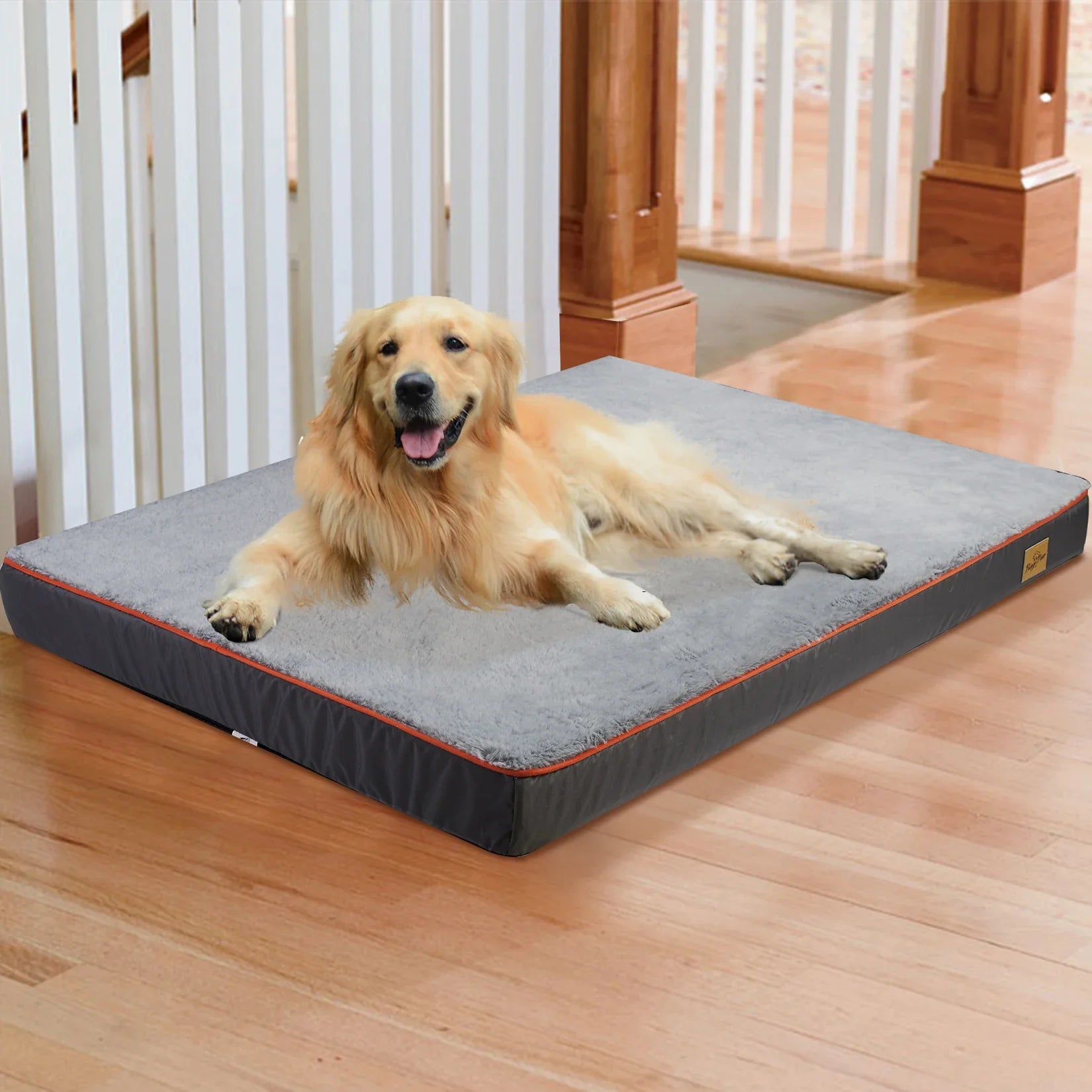 Dog Bed Orthopedic Memory Foam Waterproof Removable Cover