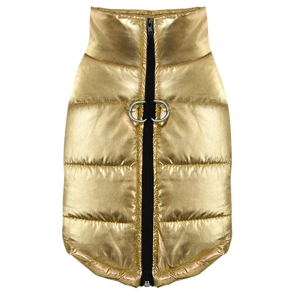 Dog Waterproof Clothes Winter Warm Vest Jacket Puppy Coat