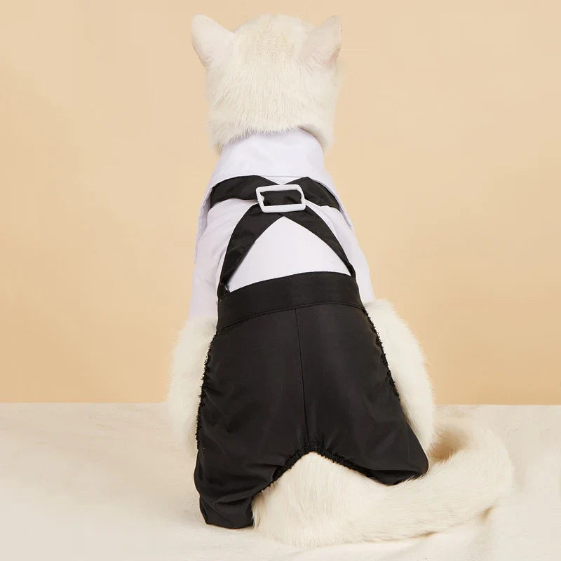 Clothes for Small Dogs Puppy Teddy Poodle Chihuahua Coat Handsome Pets Dog Suit Wedding Dress Pet Clothes ropa para perro - as the picture show | Purrfect Pet Kingdom