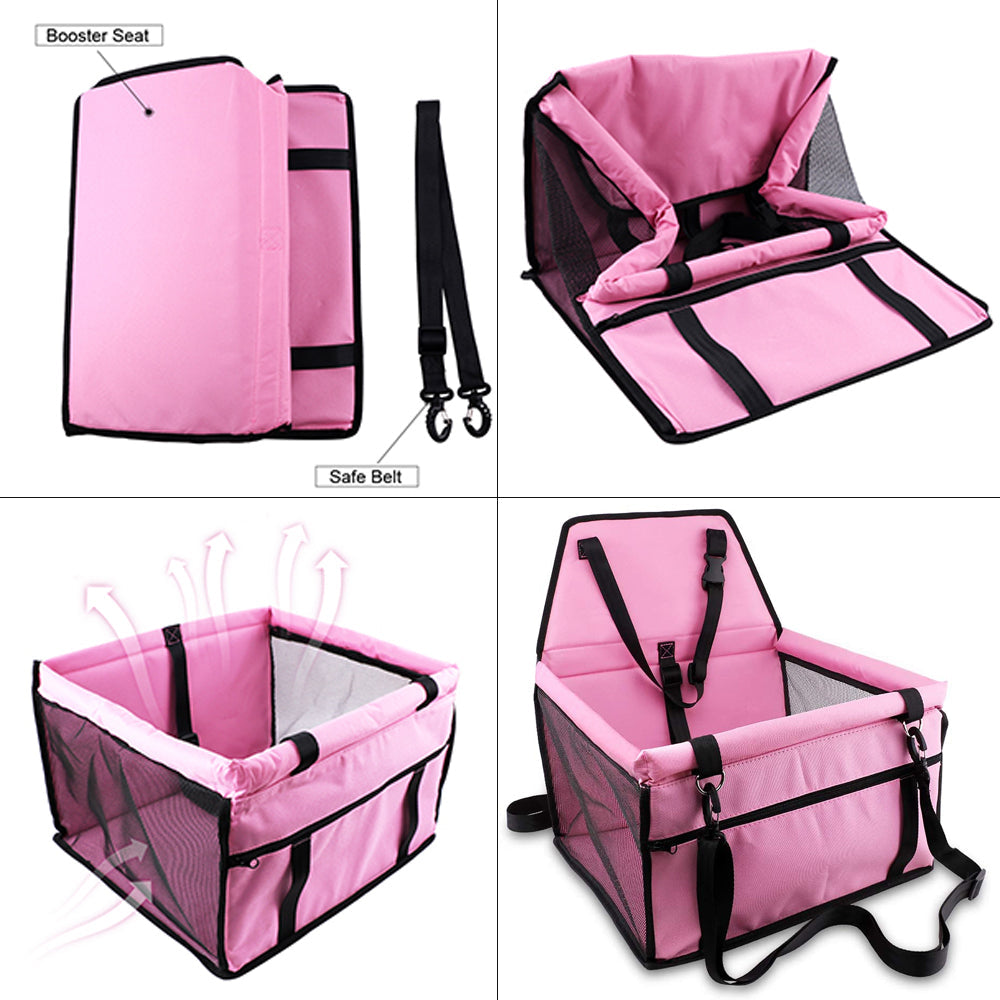 Dog Safety Mesh Travel Carrier Basket - Majestic Pet Kingdom