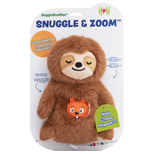 HuggleSnuffles™ Snuggle & Zoom™ Enrichment Toy - Premium