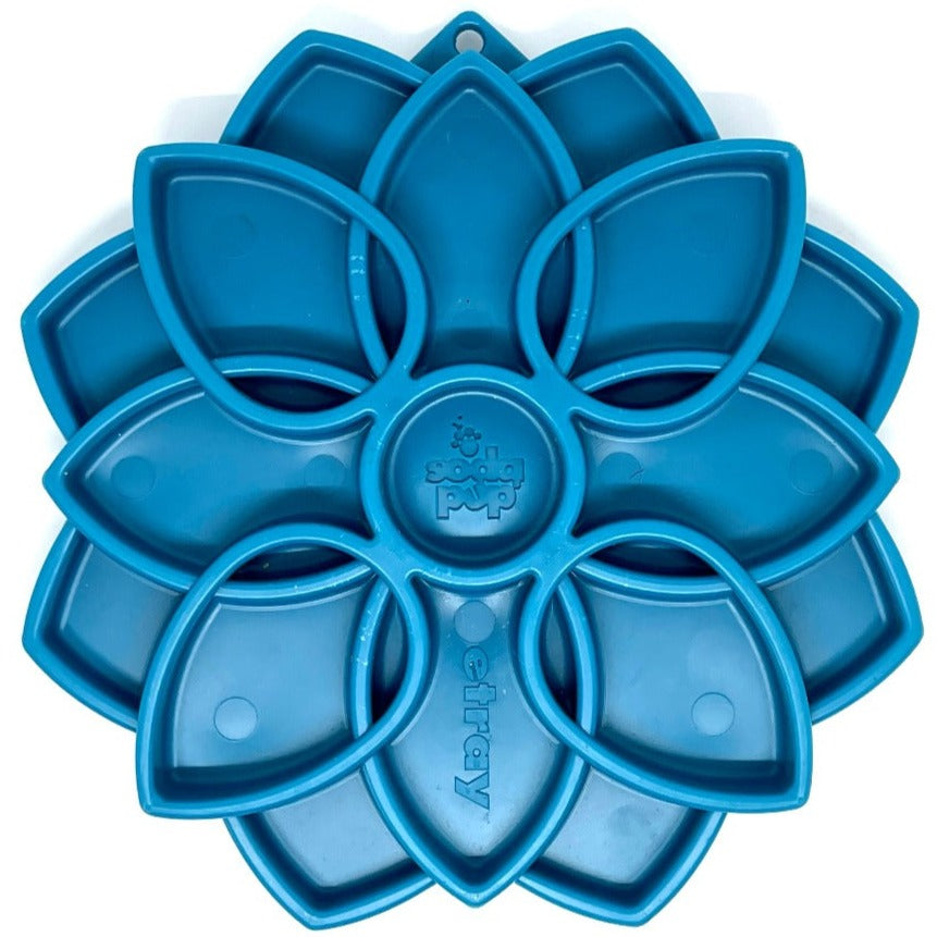 Mandala eTray Shallow Slow Feeder Dog Bowl for Enrichment | - Majestic Pet Kingdom