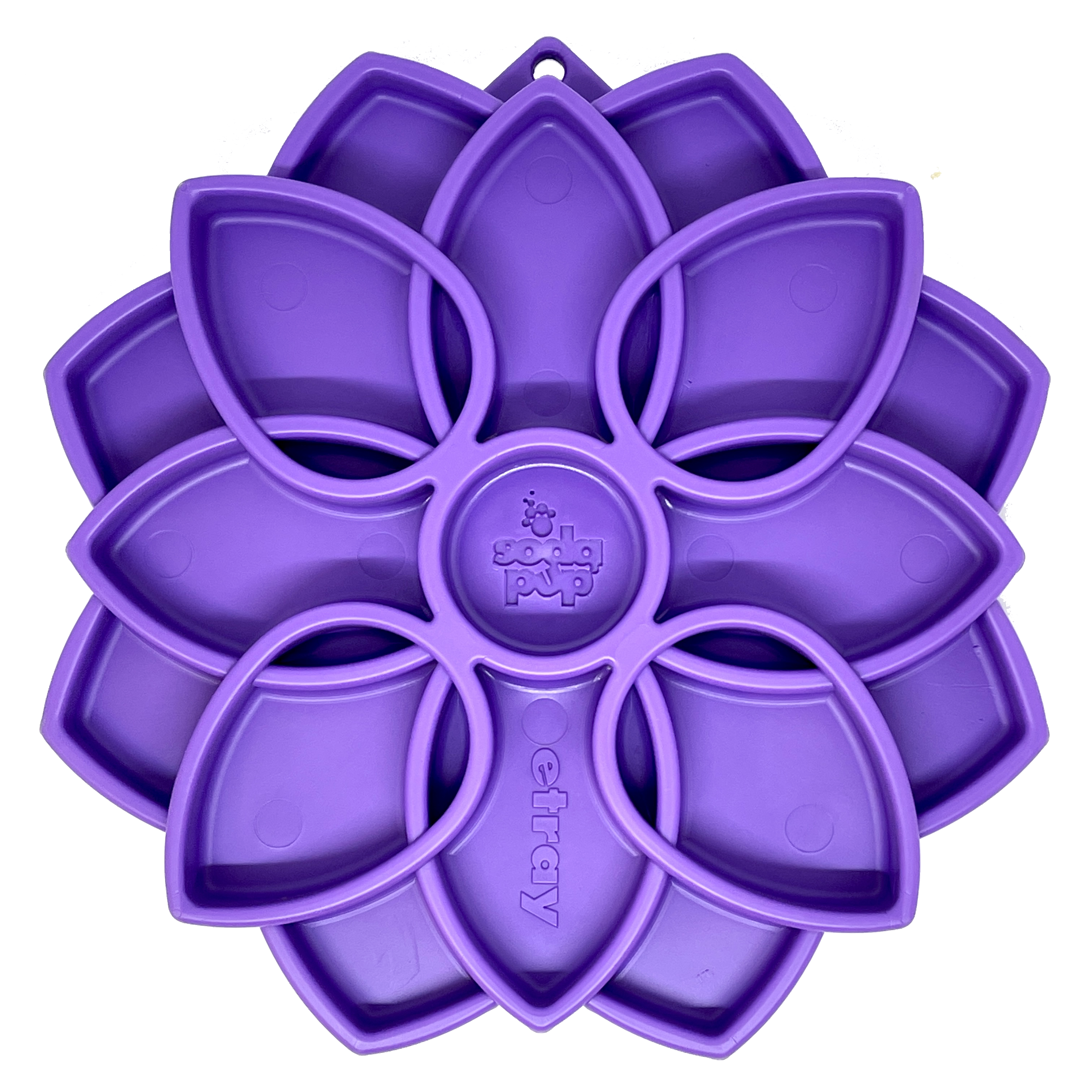 Mandala eTray Shallow Slow Feeder Dog Bowl for Enrichment | - Majestic Pet Kingdom