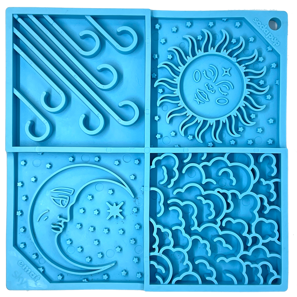 Sky eMat - Enrichment Lick Mat for Dogs and Cats | - Premium