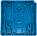 Waiting Dogs eTray - Shallow Slow Feeder Bowl for - Premium