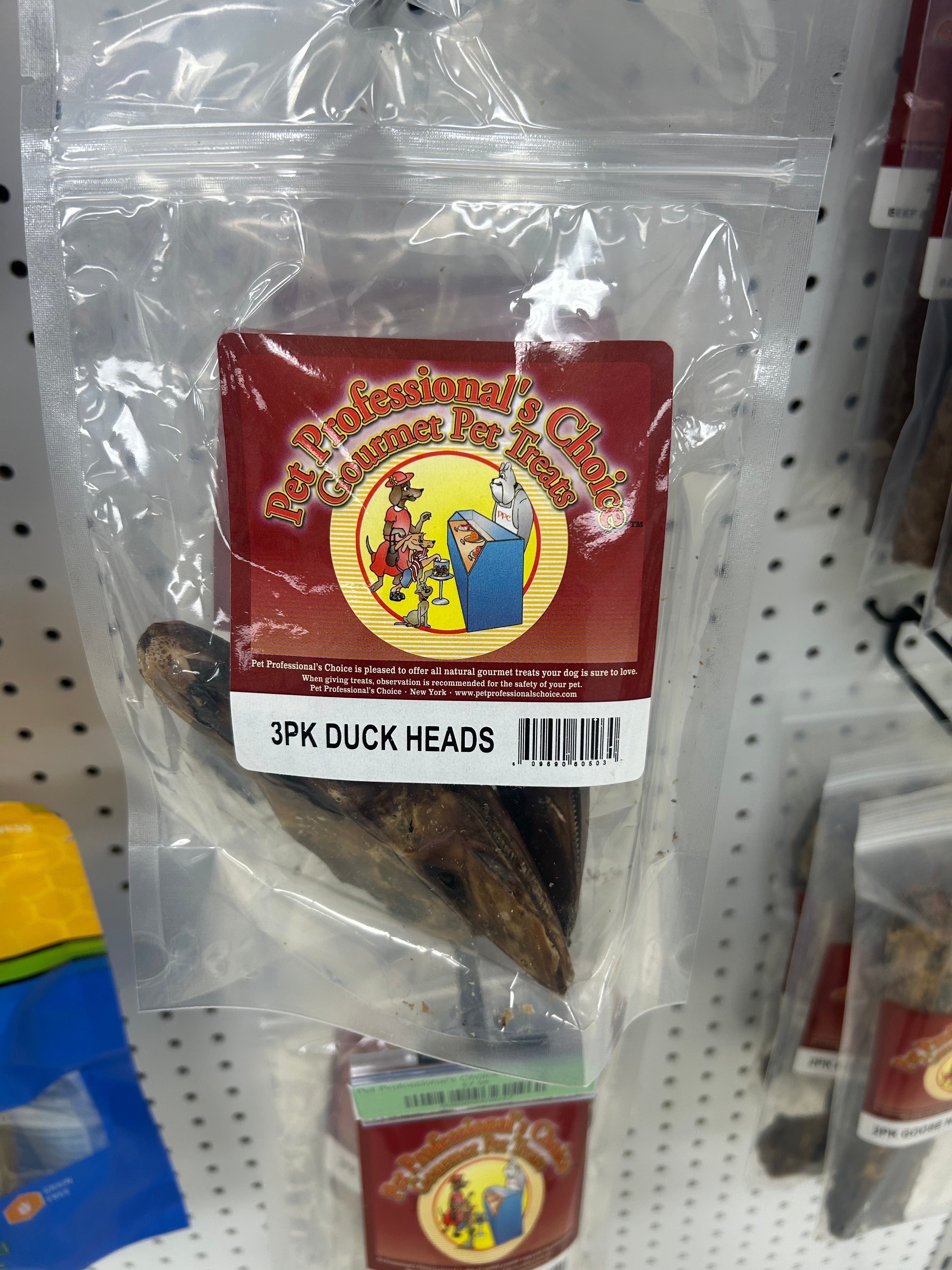 Pet Professional's Choice Duck Heads 3pk